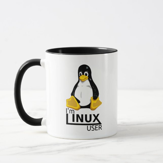 I'm Linux User Mug (Left)