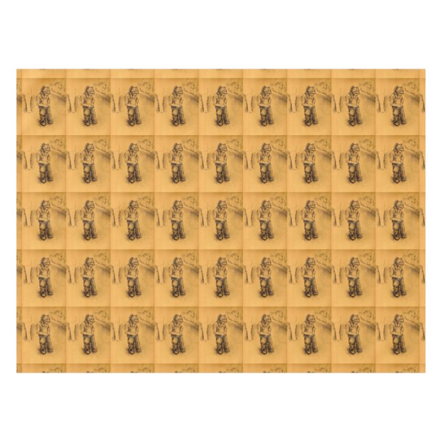 I'm Lost in Le Tianguie, Mexico Tablecloth (Front (Horizontal))
