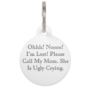 I'm Lost Pet Tag