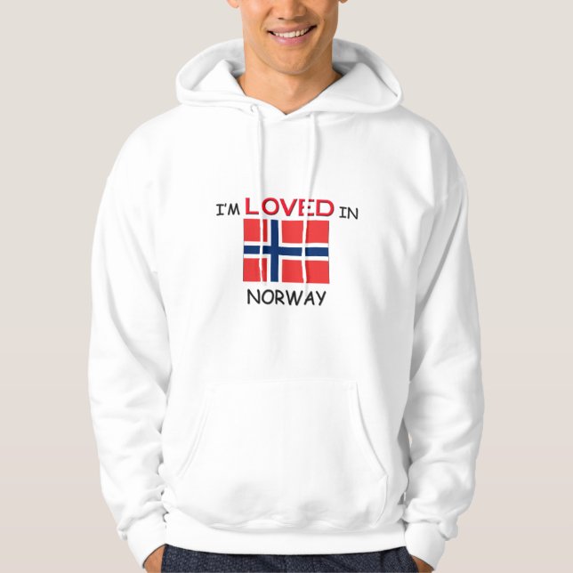I'm Loved In NORWAY Hoodie (Front)
