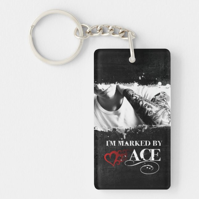 I'm Marked Keychain: Ace Key Ring (Front)