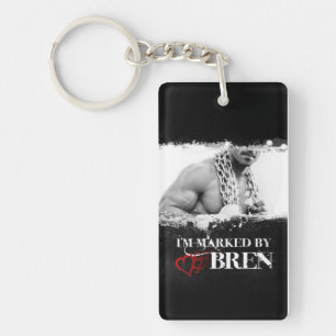 I'm Marked Keychain: Bren Key Ring