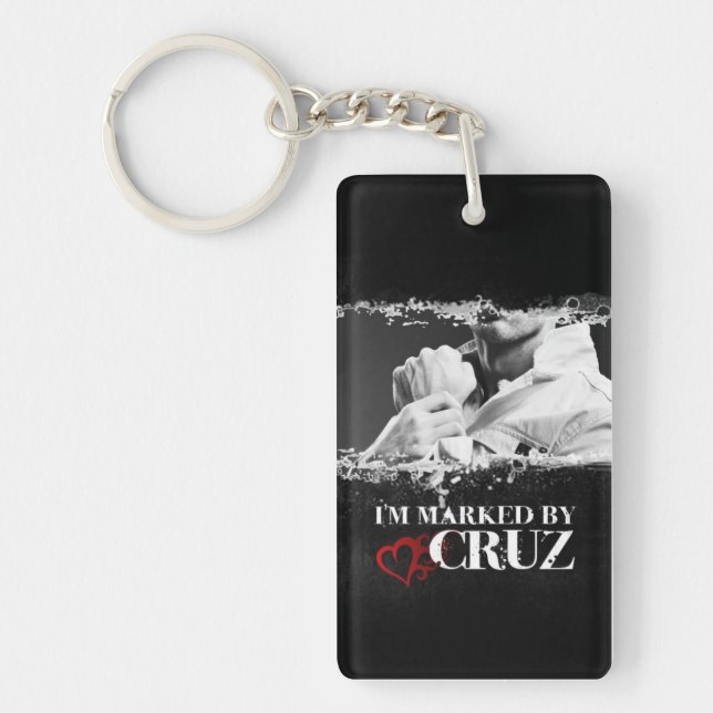 I'm Marked Keychain: Cruz Key Ring (Front)
