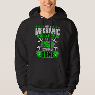 I'm Mechanic  Automotive Garage Repairman Auto Mec Hoodie