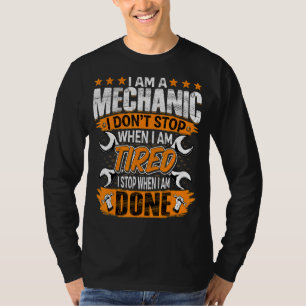 I'm Mechanic  Garage Worker Automotive Auto Mechan T-Shirt
