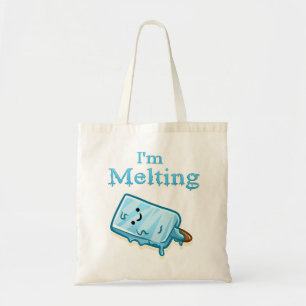 I'm melting Cute ice cream Tote Bag