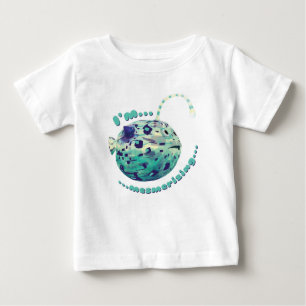 "I'm Mesmerising..." The puffer-lamp-fish realised Baby T-Shirt