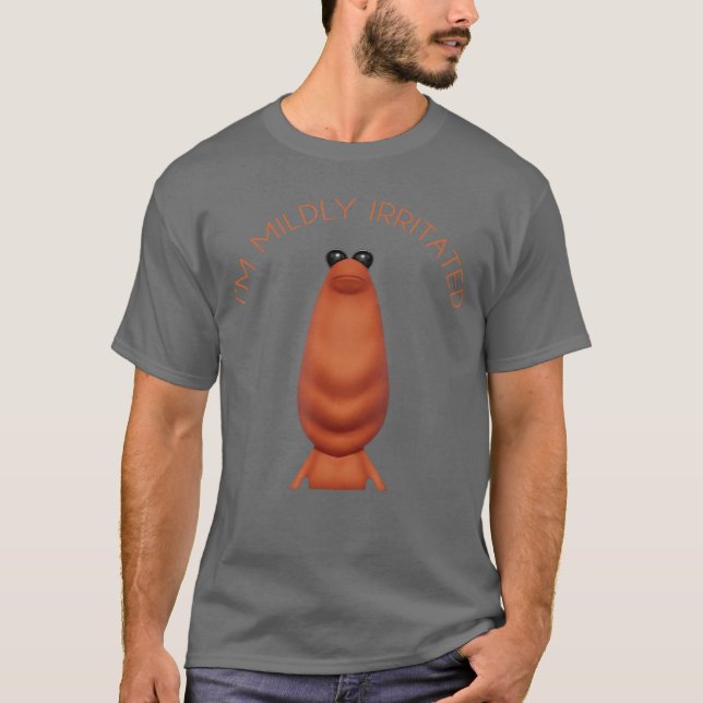 Im Mildly Irritated Marcus The Worm Funny Meme Wom T-Shirt (Front)