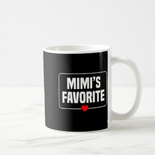 I'm Mimi's Favorite Granhild Grandson Granddaughte Coffee Mug