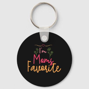 I'm Moms Favourite Key Ring