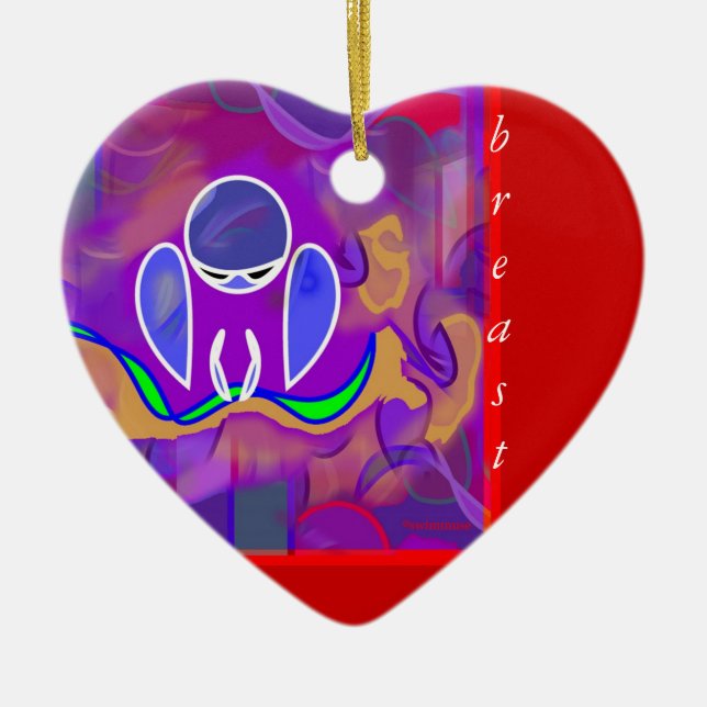 IM Morning Breast/Free Ornament (Front)
