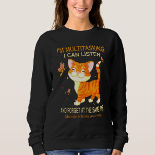 Im Multitasking I Can Listen Cat Tee