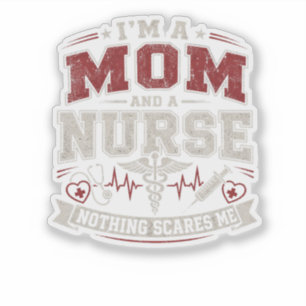 Im Mum And Nurse vinatge Mum Gift mothers day 