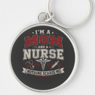Im Mum And Nurse vinatge Mum Gift mothers day Key Ring