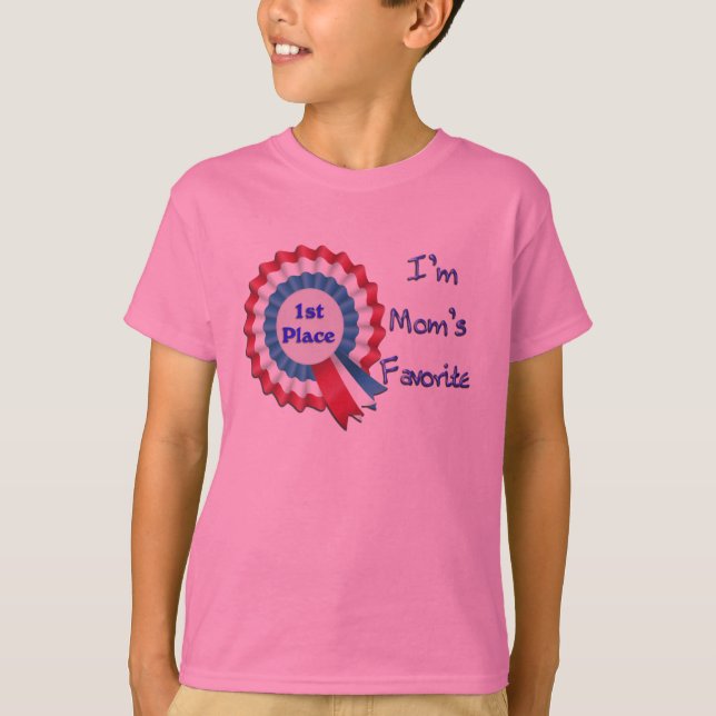 I'm Mum's favourite T-Shirt (Front)