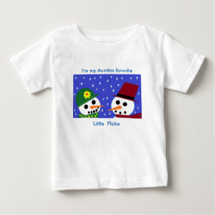 I'M MY AUNTIES FAVORITE LITTLE FLAKE BABY TEE