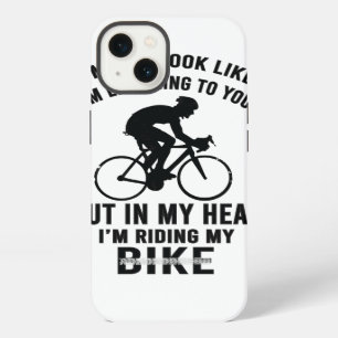 Im my head i'm riding my bike T-Shirt iPhone 13 Case