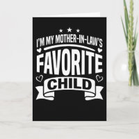 I'm My Mother in Law's Favorite Child Wedding
