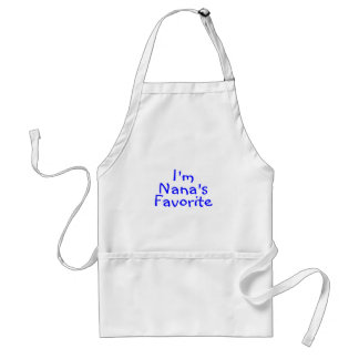 Im Nanas Favourite Blue Standard Apron