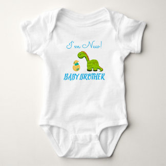 I'm new baby brother bodysuit