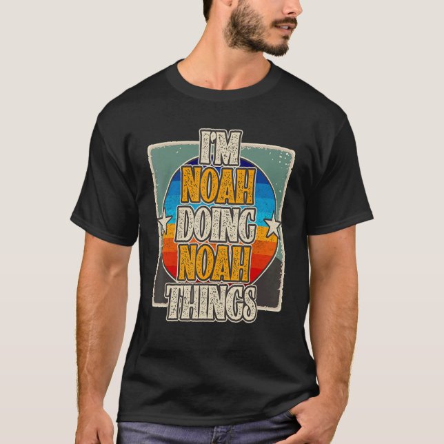 I'M NOAH DOING NOAH THINGS  Christmas T-Shirt (Front)