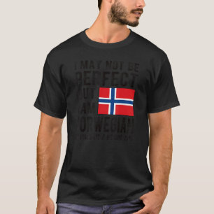 I'm Norwegian Flag Norway Heritage Norwegian Roots T-Shirt