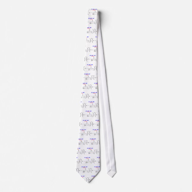 I'm not 30, I'm only 29.995678716 Tie (Front)