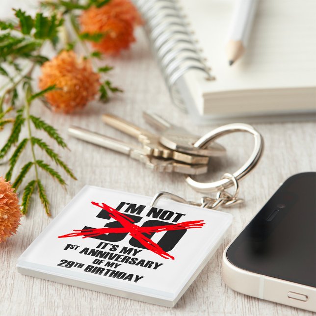I'm Not 30 Key Ring (Creator Uploaded)