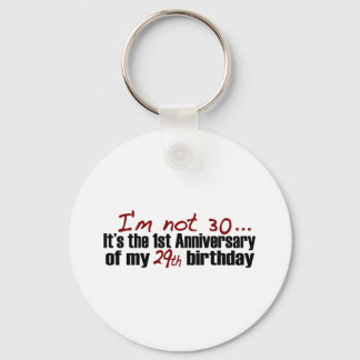 I'M Not 30 Key Ring