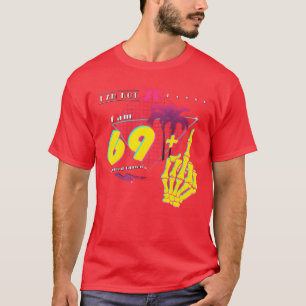 Im Not 70 Im 69 Middle Finger Retro 1955 T-Shirt