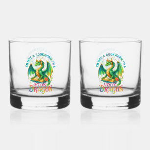 I'm Not A Bookworm.... Whiskey Glass