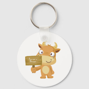 I'm not a burger key ring