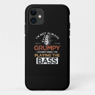 I'm Not Always Grumpy Sometimes I'm Playing The Ba Case-Mate iPhone Case