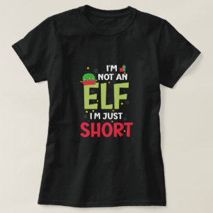 Im Not An Elf Family Christmas Pjs Matching T-Shirt