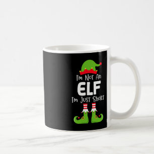 I'm Not An Elf I'm Just Short Family Christmas Pjs Coffee Mug