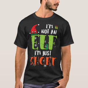 Im Not An Elf Just Short Funny Christmas Xmas Men T-Shirt