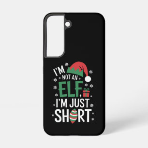 I'm Not An Elf Just Short Funny Christmas Xmas Samsung Galaxy Case
