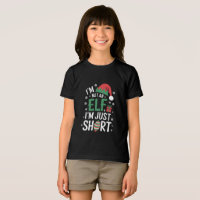 I'm Not An Elf Just Short Funny Christmas Xmas
