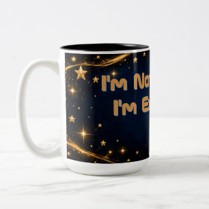 I'm Not Arguing, I'm Explaining Mouse Pad Quote Two-Tone Coffee Mug