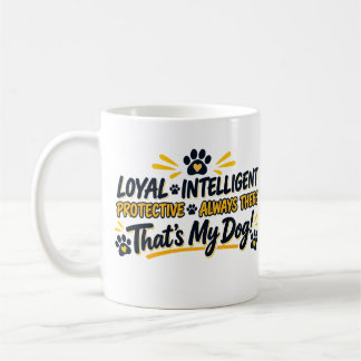 I'm Not Bossy I'm Just Right Funny German Shepherd Coffee Mug