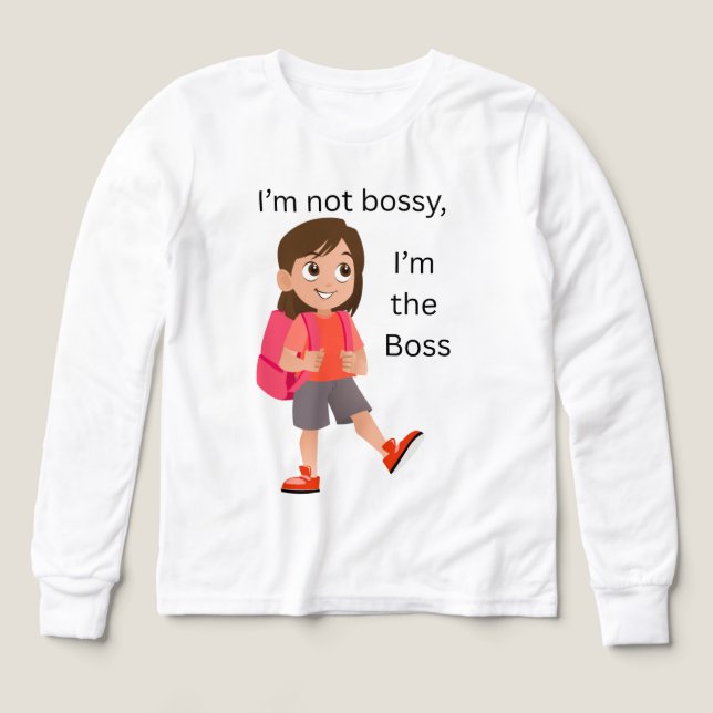 I'm not bossy, I'm the Boss (Design Front)