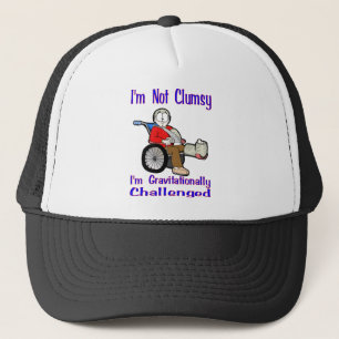 I'm Not Clumsy Trucker Hat