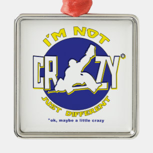 I'm Not Crazy, Hockey Goalie Ornament