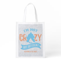 I'm Not Crazy Ice Hockey Goalie