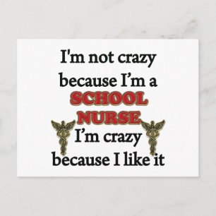 I'm Not Crazy Postcard