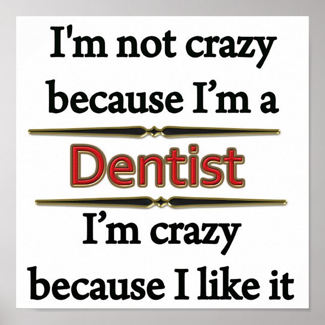 I'm Not Crazy Poster (Front)