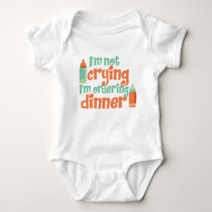 I'm Not Crying Baby Jersey Bodysuit