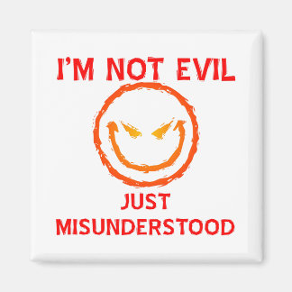 I'm Not Evil Just Misunderstood Magnet