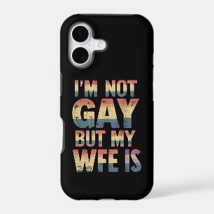 I'm Not Gay But My Wife Is LGBT Rainbow Wedding