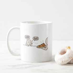 I'm Not Hungry, I'm Just Looking Funny Pizza Meme Coffee Mug